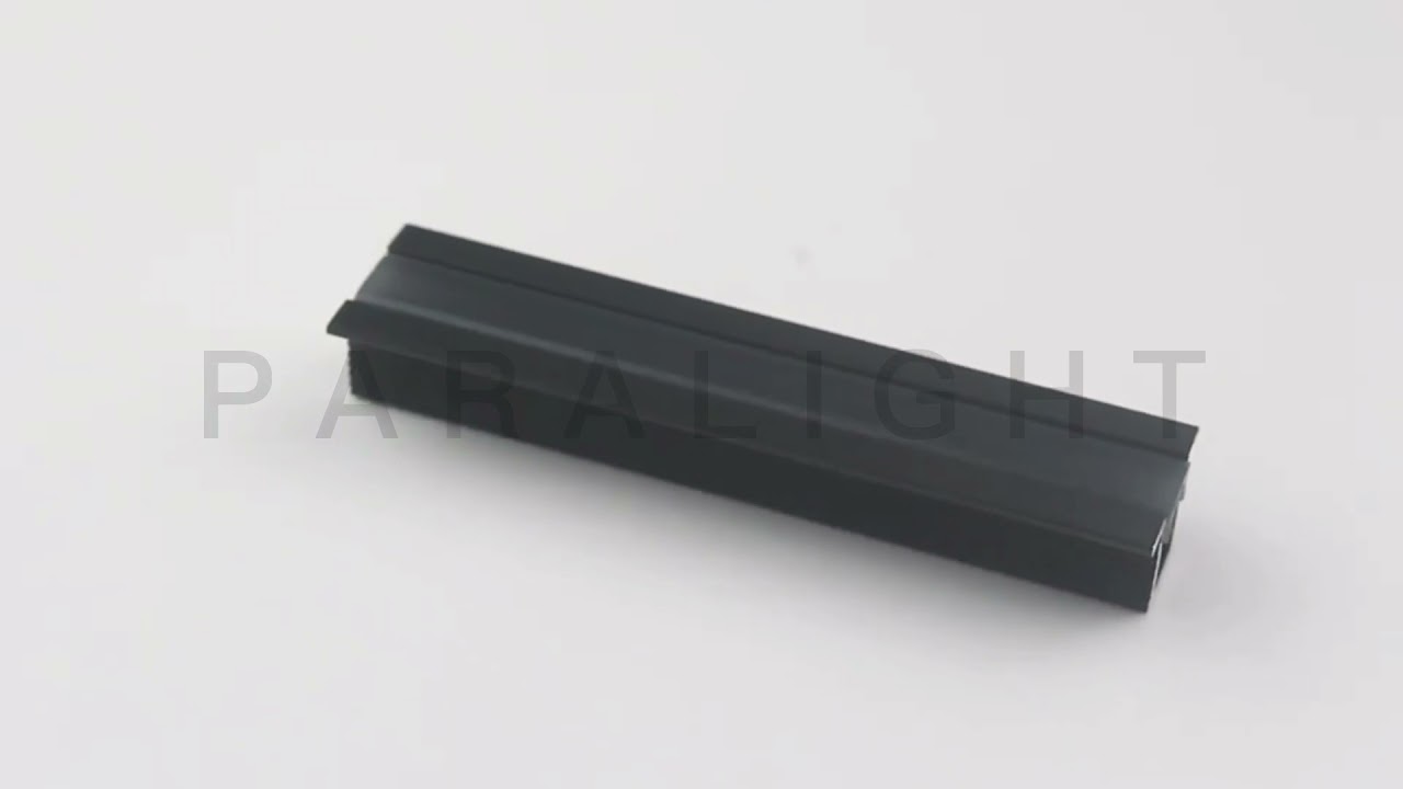 PXG-101-A Black led aluminum profile