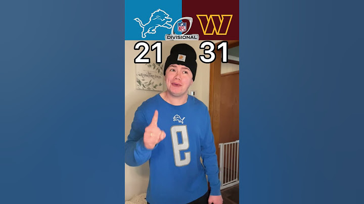 HOW DID THIS HAPPEN!?😳🤣🏈 #nfl #football #lions #commanders #nflplayoffs #skit #funny