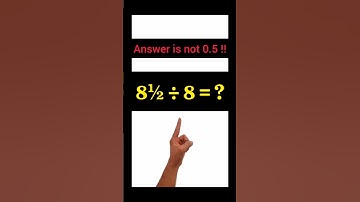 POV: Most People Get This Math Problem Wrong!