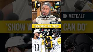 DK Metcalf, Steelers, on losing