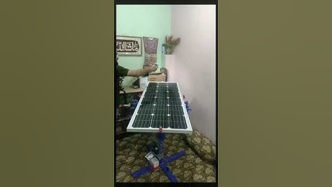 Dual Axis Solar Tracking System l Automatic Solar Tracker l Free Energy