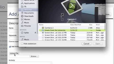 Add an Artifact to Your SNHUfolio