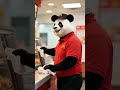McDonald's Panda Takes Your Order!