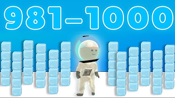 Cube Surfer - Level 981-1000 Gameplay (Android/IOS)