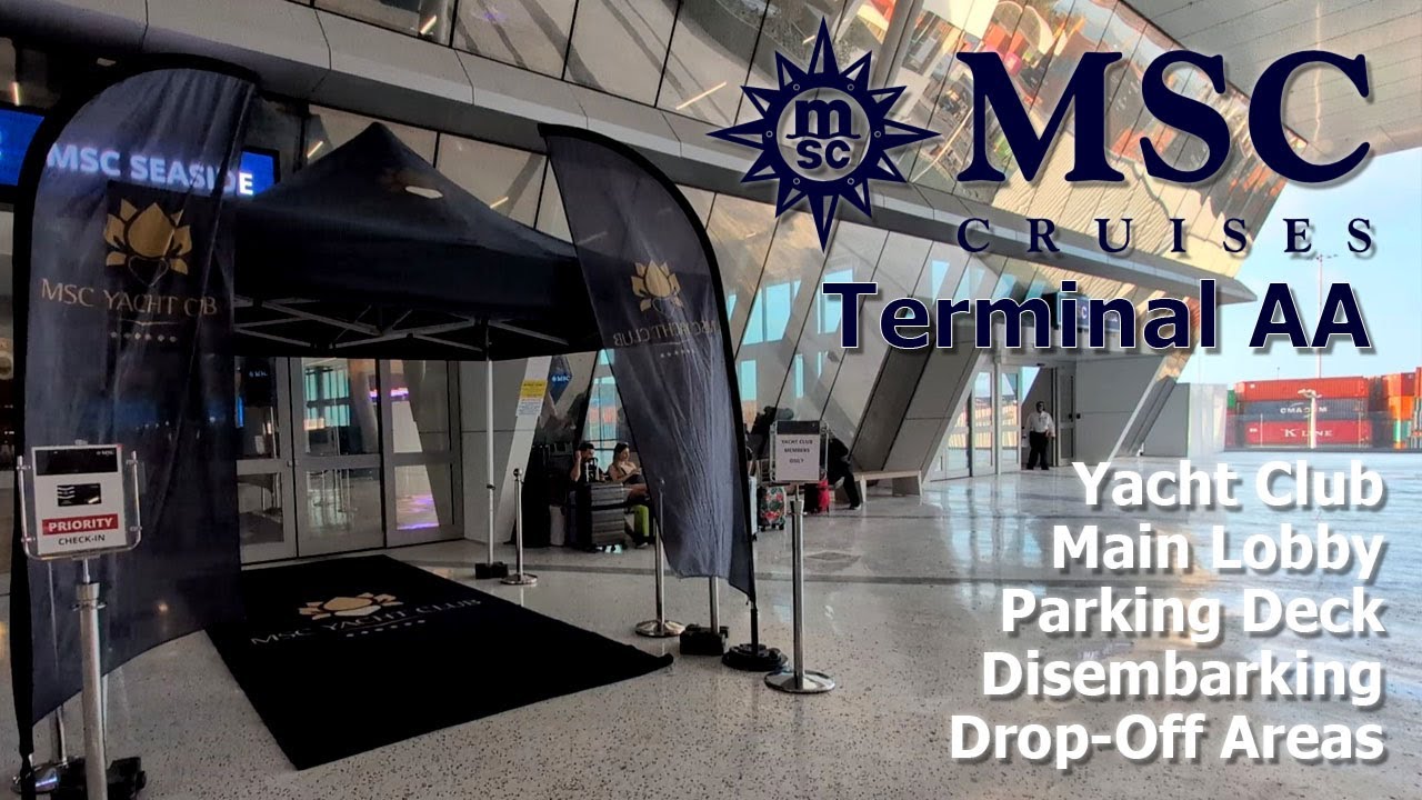 Port of Miami MSC New Terminal AA - Virtual Tour.