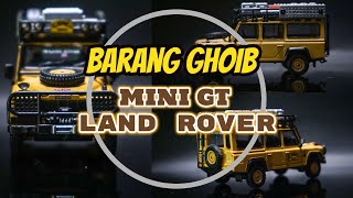 REVIEW MINI GT LAND ROVER DEFENDER 110 CAMEL THROPY WINNER