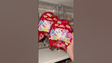 Opening Squishmallow Valentines Squooshems #opening #unboxing #blindbag