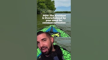 The anxious attacher overwhelms the avoidant #selfworth #anxiousattachment #avoidantattachment ￼