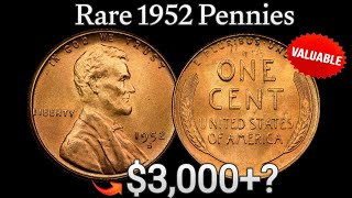 1952 Wheat Cent Value Guide | Rare 1939 Lincoln Penny Worth Thousands? #uscoins #rarecoins  