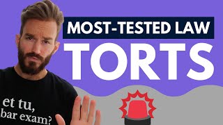 Torts Bar Review: Most Tested Areas of Law on the Bar Exam [BAR BLITZ PREVIEW]