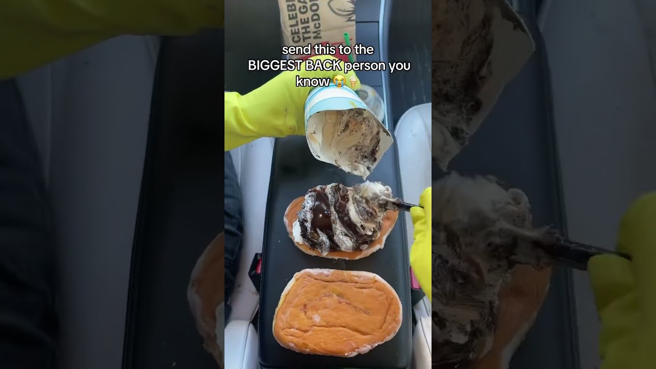 Медовые булочки и шоколадное печенье Oreo McFlurry — это буквально лучший дуэт.