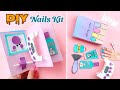 Handmade Paper Nail Kit | DIY Paper Nails | Fun Crafts to make at home #paper_craft