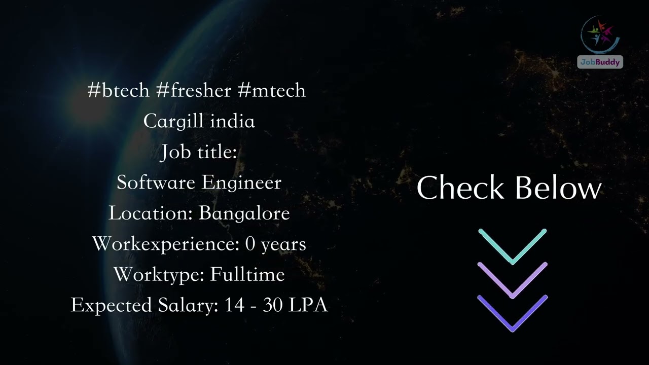 Software Engineer (Cargill india)