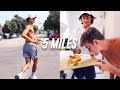 LA Run with Breakfast Burritos!! (vlog)