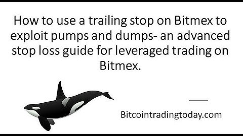 Bitmex- exploit pumps & dumps withtrailing stops on ! Bitmex Stop Loss tutorial| Bitmex leverage!