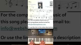 km1s 14 Waltz, Johannes Brahms #shorts #keyboard #yamaha  #sheetmusic #music #lessons