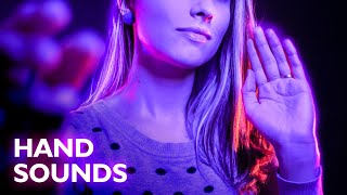 ASMR Closeup Finger Fluttering and Hand Sounds | NO TALKING