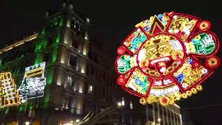 Encendido del Alumbrado Decorativo, 213 Aniversario de la Independencia de México