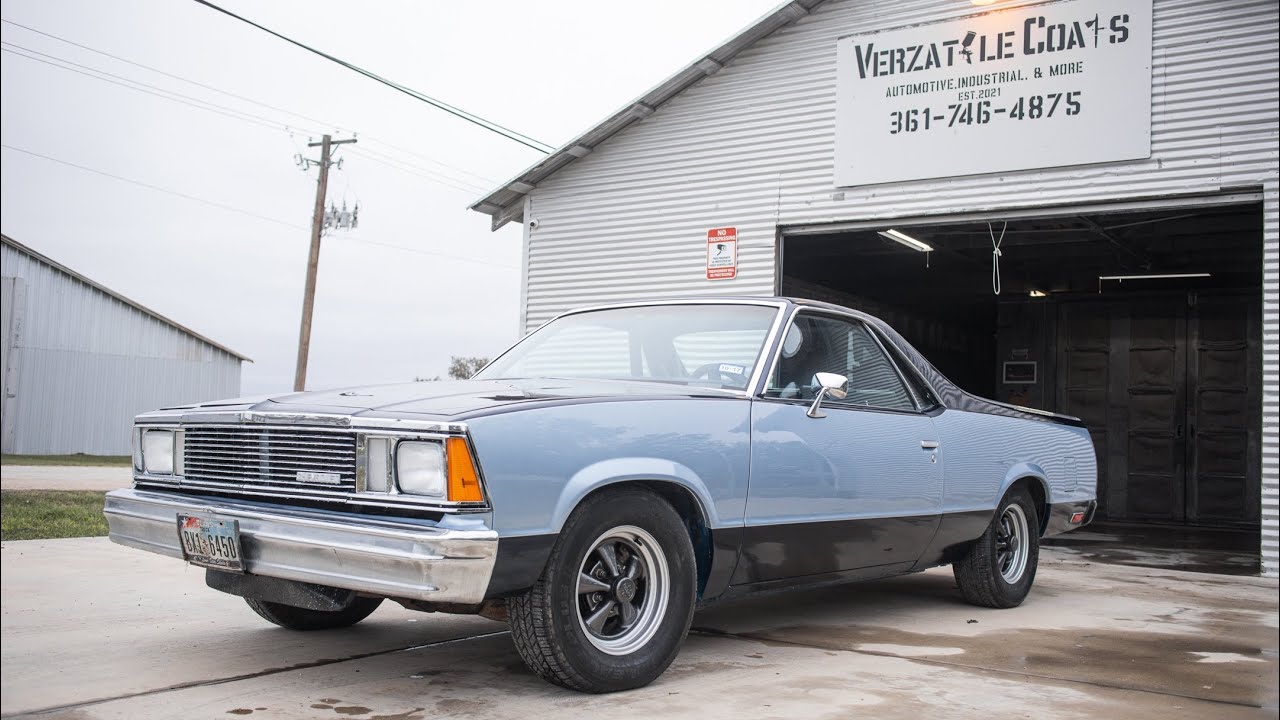 1981 Chevy El Camino paint job YouTube