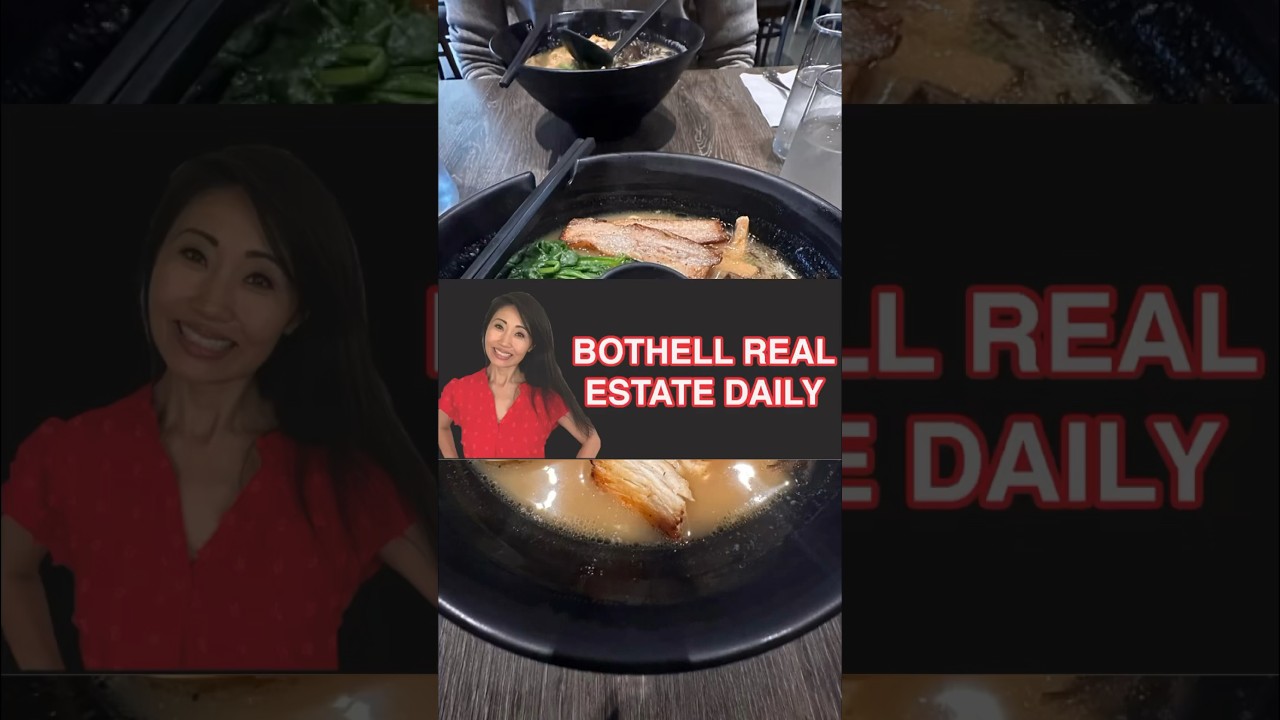 Living in Bothell, Washington • Akane Ramen Mill Creek • YouTube 