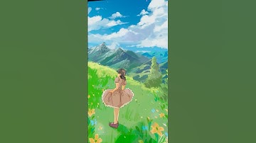 Meadow Moment #arttrend  #digitalart  #procreatespeedpainting