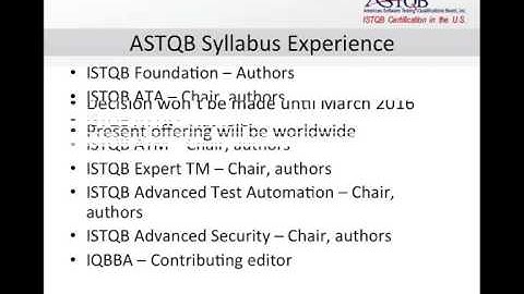 Introducing the ASTQB Mobile Testing Syllabus and Certification