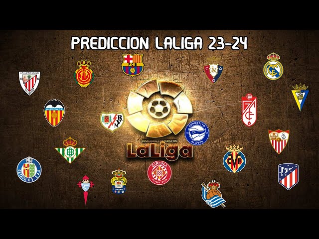 Prediccion liga española 23/24