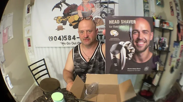 Detachable Head Shavers, SHPAVVER 5-in-1 Electric Razor IPX7 Waterproof for Bald Men, Wet/Dry LED