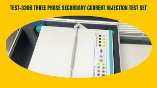 TEST-330B | Three Phase Secondary Current Injection Test Set | 0.1% Accuracy