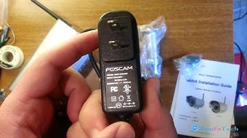 Foscam FI8905W Unbox SunFaTech