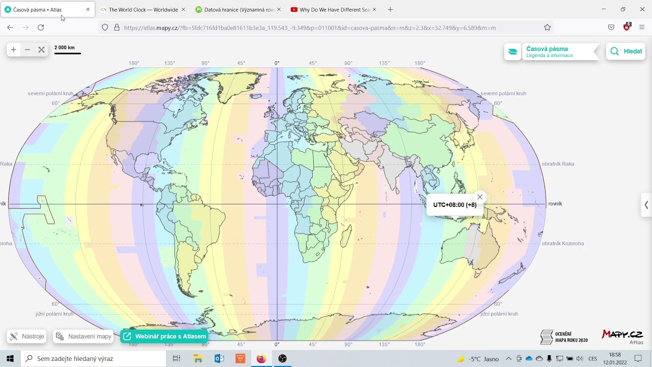 Čas a časová pásma