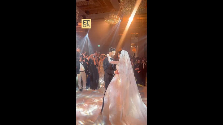 👰🏻‍♀️🤵🏻‍♂️ حفل زفاف شيرين بيوتي و أسامة مروة يشغل مواقع التواصل الاجتماعي