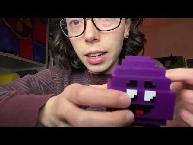 lofi ASMR fast & random tapping/fumbling (w/ rambles)