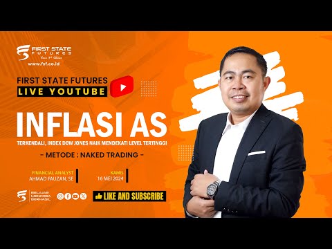 Inflasi AS Terkendali, Index Dow Jones Naik mendekati Level Tertinggi - Metode : Naked Trading
