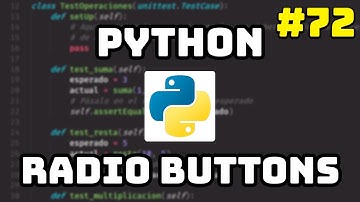 ✅ Curso de Python: Radio Buttons en Python con Tkinter 🔘 #72