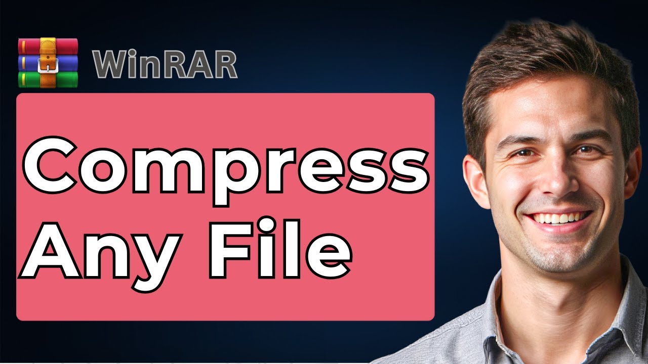 How To Compress Any File Using WinRAR [2026 Guide] - YouTube