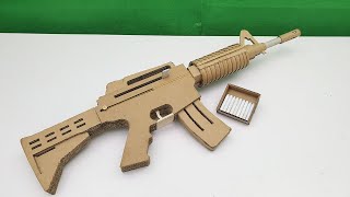 How To Make Gun with Cardboard DIY - Amazing Diy with Cardboard at Home