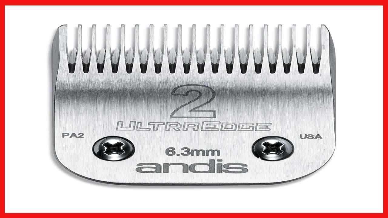 Great product -  Andis 64078 UltraEdge Carbon Infused Steel Clipper Blade, Size 2, 1/4-Inch Cut Leng