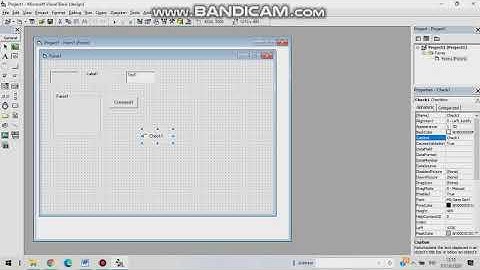Belajar Pemrograman I, Modul I, Latihan pertama Visual Basic 6.0