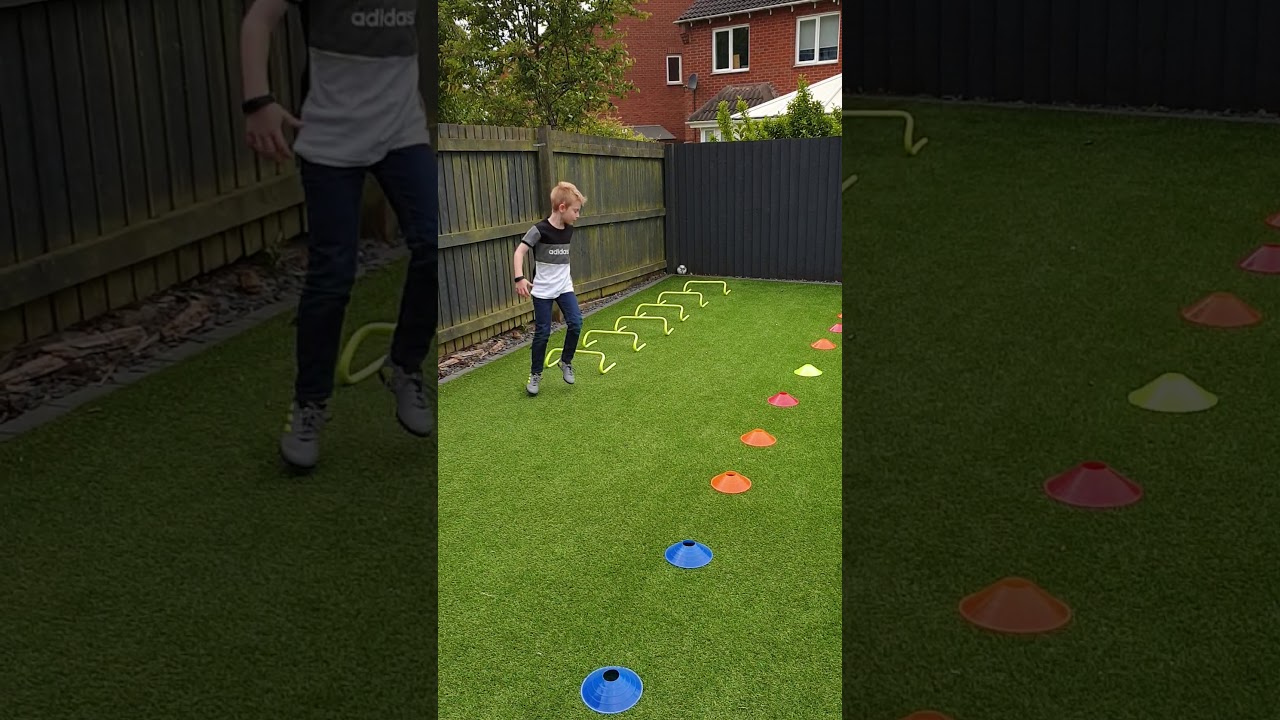 Jack's football drills day 15 YouTube