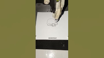 Satisfying CNC Plotter Art | International Day of the Midwife Tribute 👶🖊️