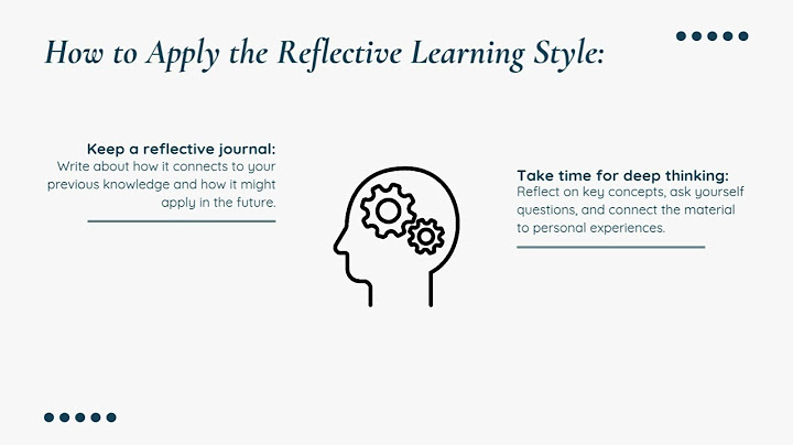 The Reflective Learner