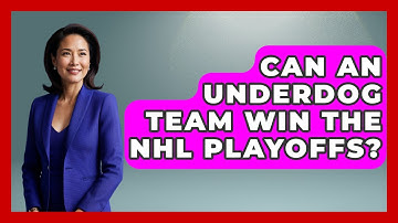 Can An Underdog Team Win The NHL Playoffs? - Puck Stats Central