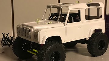 Land Rover D90 -- Crawler Body build .... Part 1