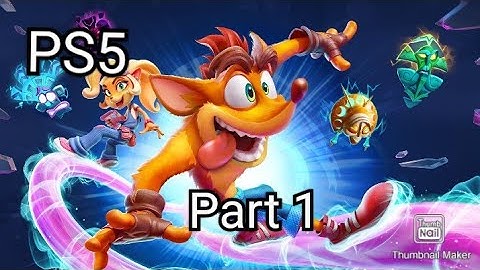 crash bandicoot 4 its about time ps5 gameplay walkthrough part 1 - no commentary 4k
