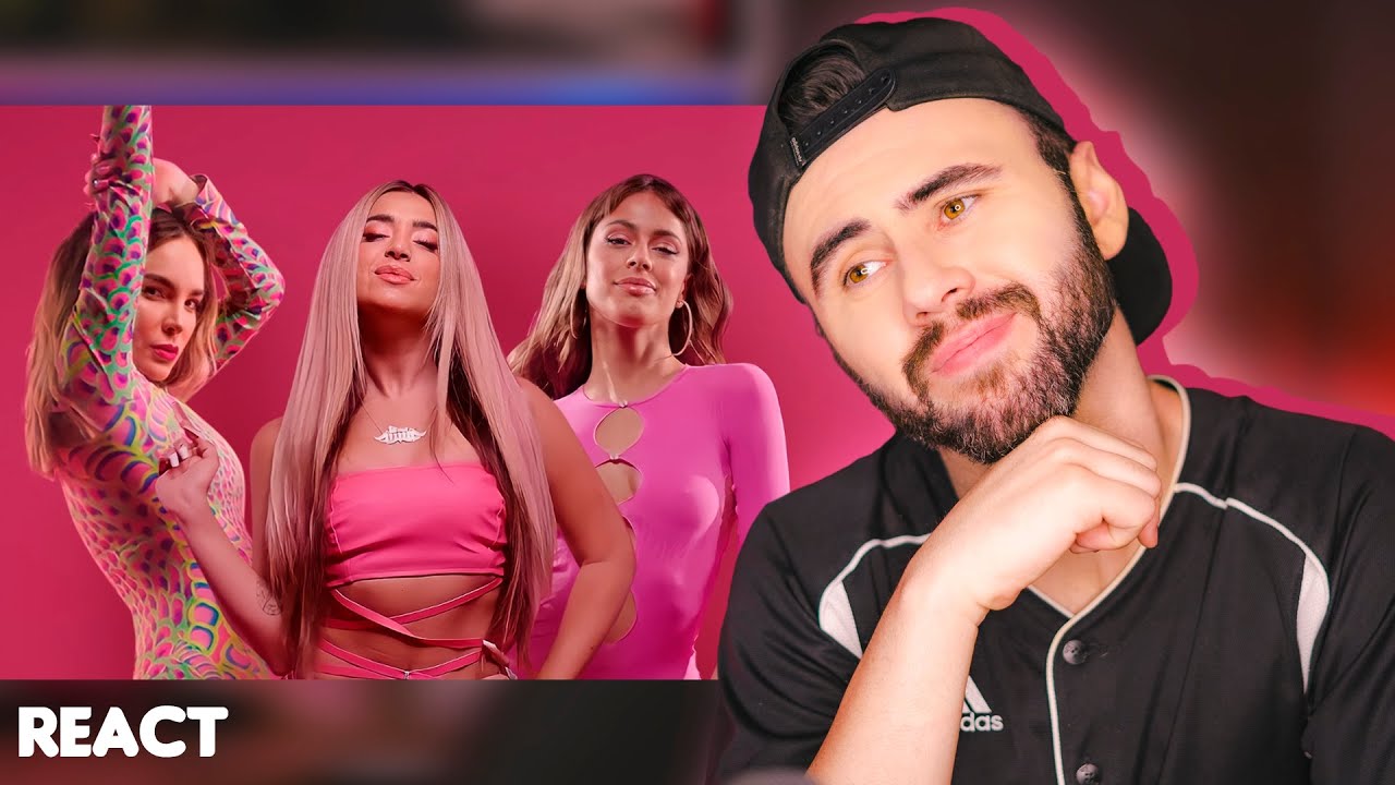 (React)Lola Indigo, TINI, Belinda - Niña de la Escuela (Vídeo Oficial)