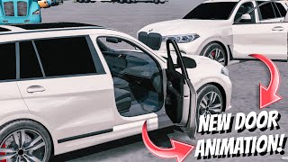New Open Door Animation Added? | BMW X7 In Car Parking Multiplayer