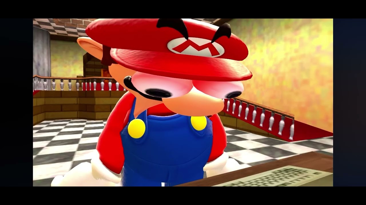 Mario plays Fnaf video completo