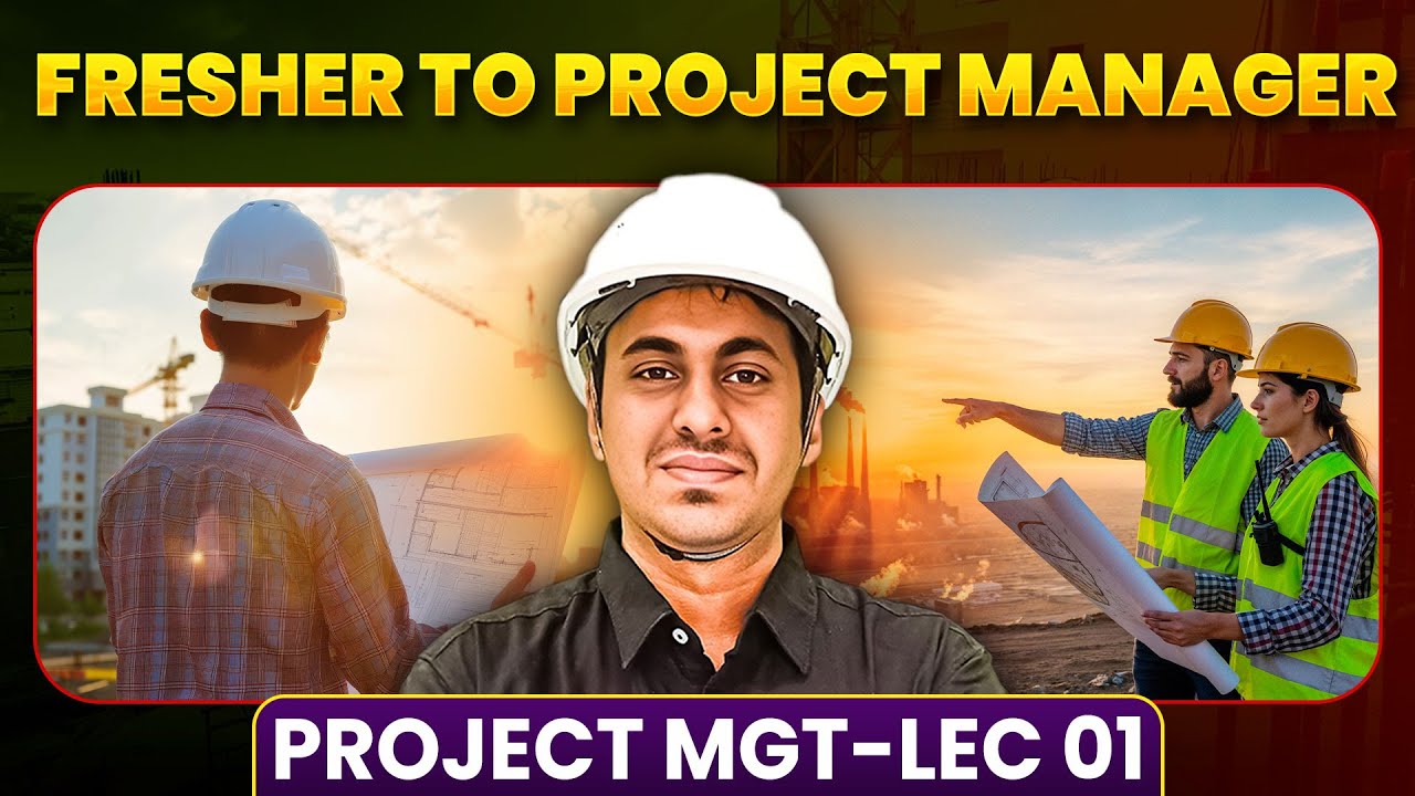 Fresher to Project Manager 🔥 Complete Project Management | Lec 01 - YouTube