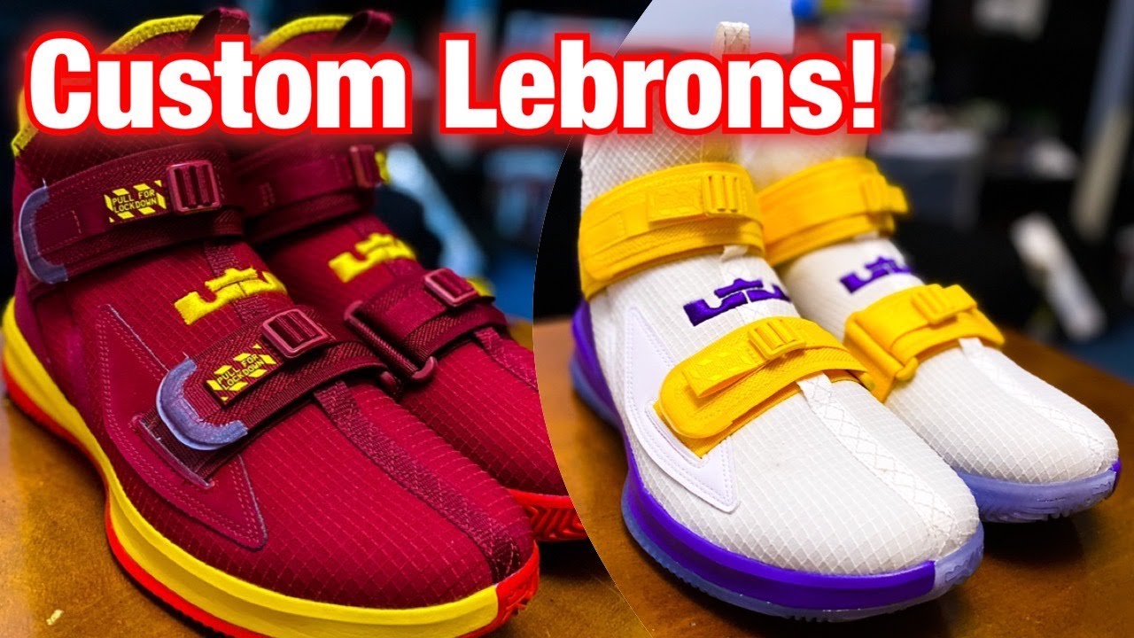 customize lebron soldier 12